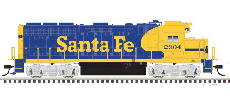 EMD GP40 Santa Fe ATSF 2964 DCC & Sound Ready - 40005262 N Scale