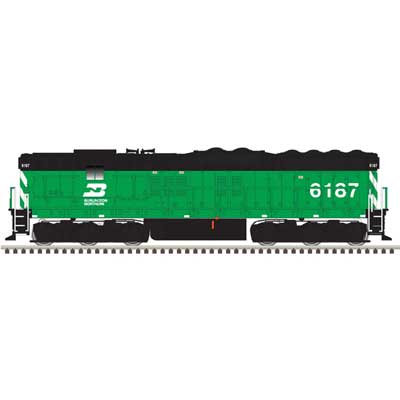 EMD SD9 Burlington Northern BN 6198 w/ESU LokSound & DCC - 40005335 N Scale