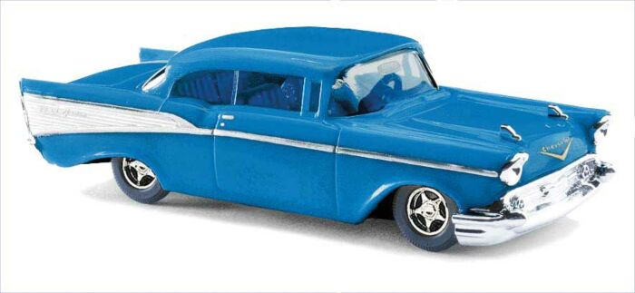 Chevy Bel Air 1957 Blue-45025 : HO