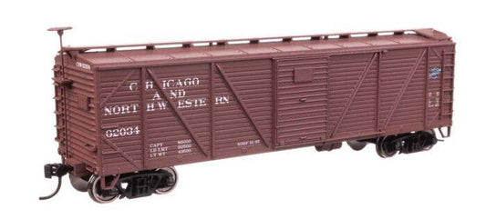 40' ARA Single Sheathed Boxcar - Ready to Run -- Chicago & North Western(TM) #62042 - 40706 : HO