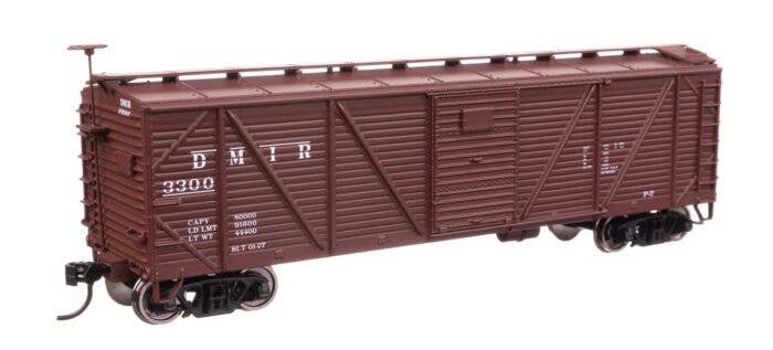40' ARA Single Sheathed Boxcar - Ready to Run -- Duluth, Missabe & Iron Range #3300 - 40709 : HO