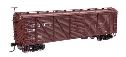 40' ARA Single Sheathed Boxcar - Ready to Run -- Duluth, Missabe & Iron Range #3300 - 40709 : HO