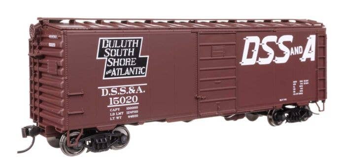 40' PS-1 Boxcar - Ready to Run -- Duluth, South Shore & Atlantic #15020  - 45511 : HO