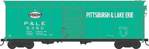 40' Single-Door Boxcar - Ready to Run -- Pittsburgh & Lake Erie #5250 - 43170 : HO