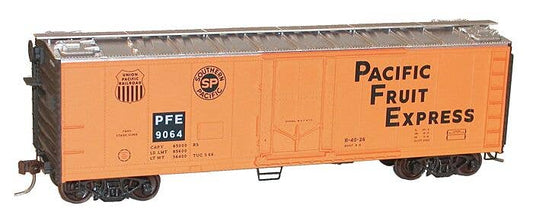 40' Steel Reefer Kit Pacific Fruit Express PFE 8458 - 85151 : HO