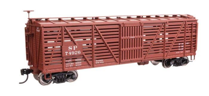 40' Wood Stock Car - Ready to Run -- Southern Pacific(TM) #74926 - 41467 : HO