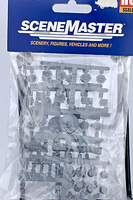 Vintage Garbage Cans/Recycle Cans with Tops - 4125 : HO