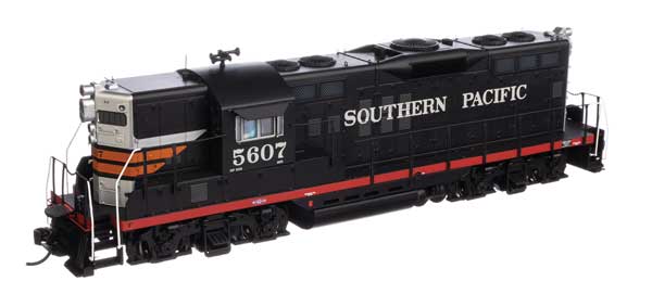 EMD GP9 Phase II Southern Pacific SP 5607 Freight Service Black Widow ESU LokSound 5 Sound and DCC - 42721 : HO