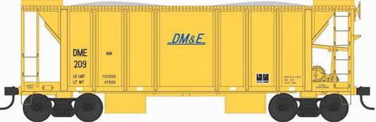 70-Ton Ballast Hopper w/side chutes Dakota, Minnesota & Eastern DM&E 201 - 43132 : HO