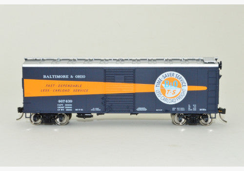 40 ft Boxcar Baltimore & Ohio #467071 Timesaver Built 6-47-43146 : HO