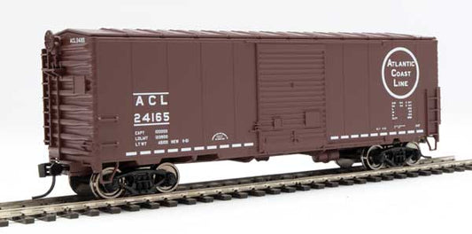40' ACF Modernized Welded Boxcar w/8' Youngstown Door Atlantic Coast Line ACL 24165 - 45025 : HO