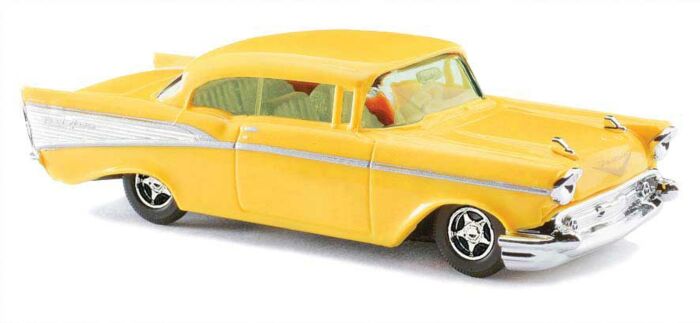 Chevy Bel Air 1957 Yellow-45026 : HO