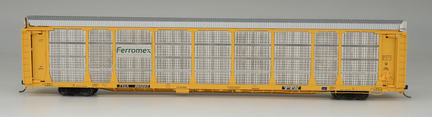 Bi-Level Auto Rack - Ferromex / TTX Flat Car - 45270 : HO