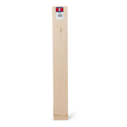 1/4 Inch X 3 Inch X 24 Inch Basswood Sheet - 4306