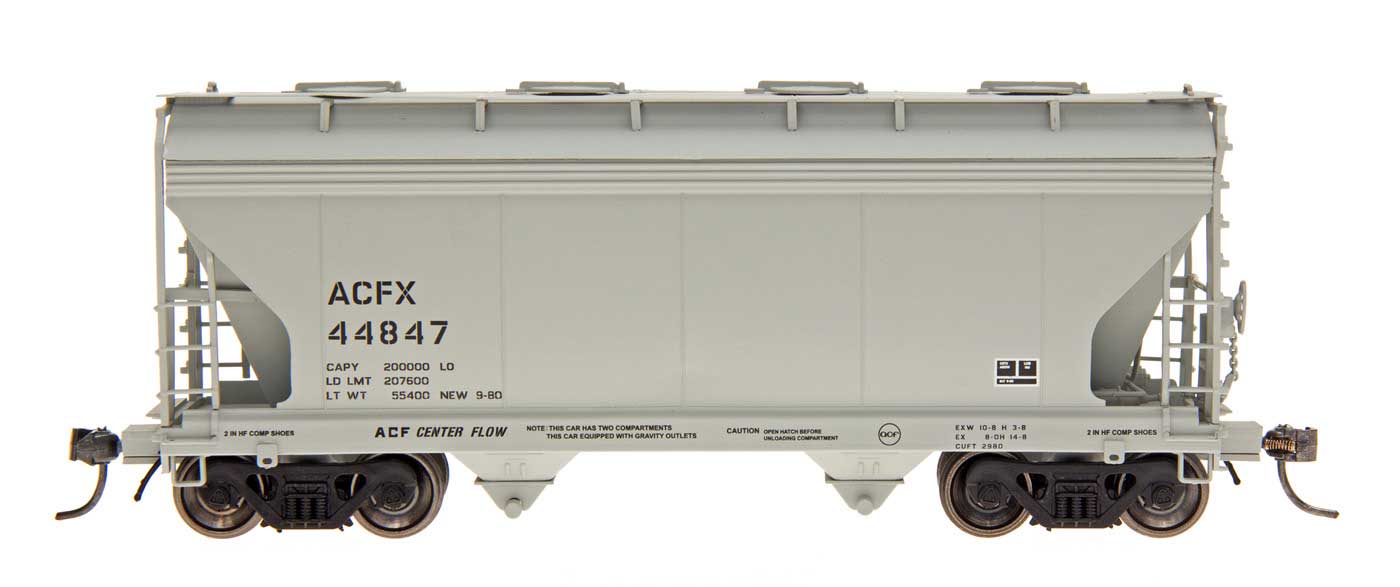 ACF 2-Bay Center-Flow Covered Hopper-46518 : HO