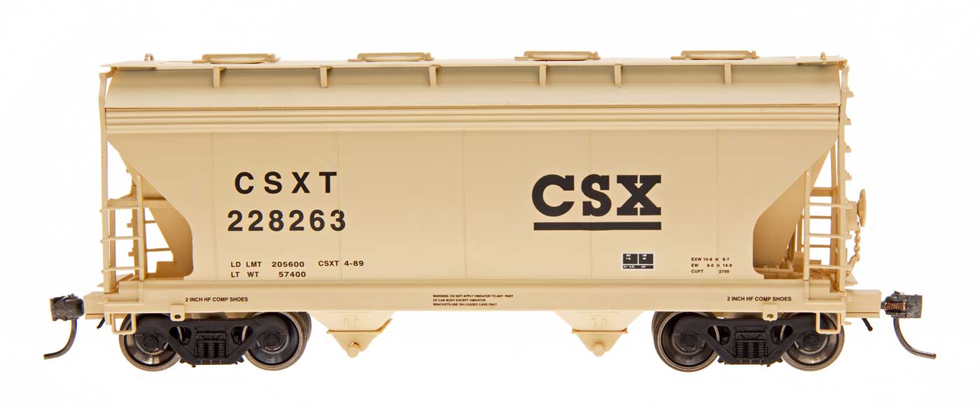 ACF 2-Bay Center-Flow Covered Hopper CSX -46530 : HO