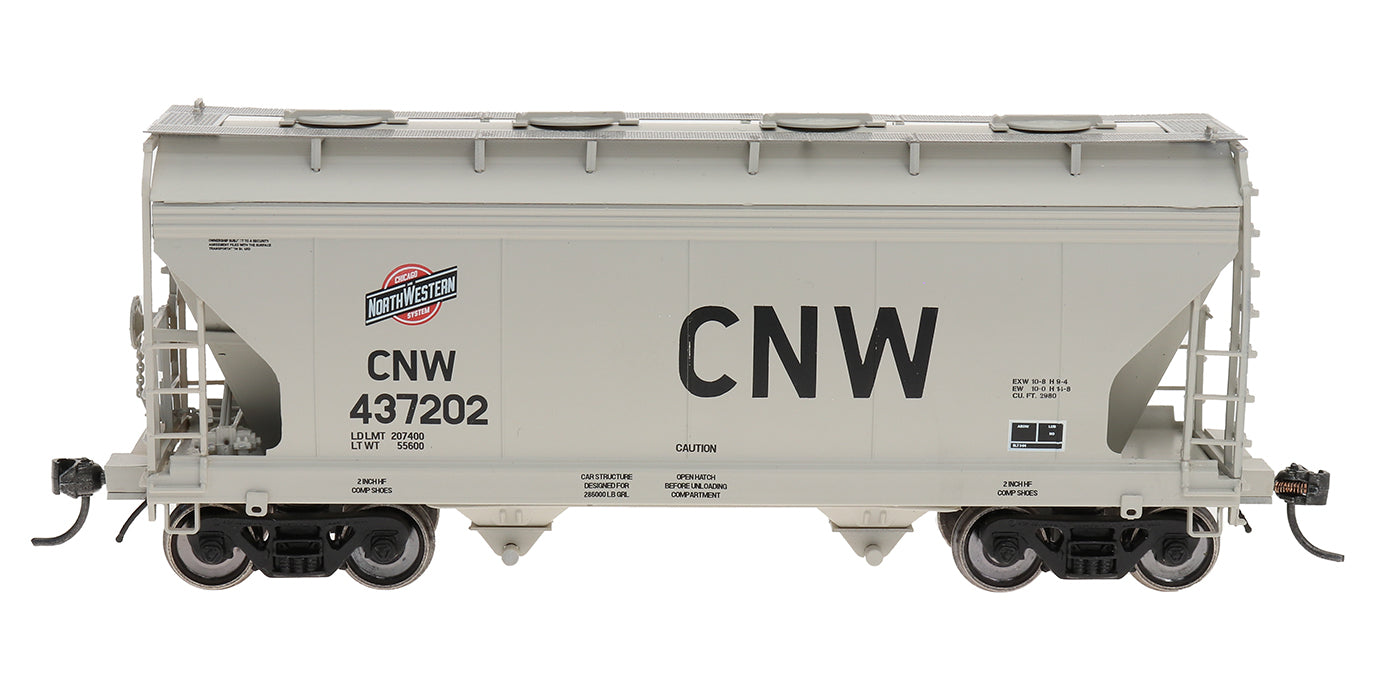 ACF 2-Bay Center-Flow Covered Hopper - Chicago &amp; Northwestern-46542 : HO