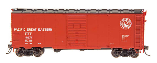 40' Modified AAR Boxcar Pacific Great Eastern - Caribou Herald - 46820 : HO
