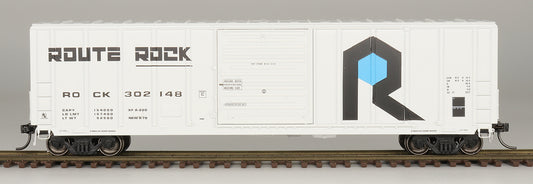 50' PS 5277 Cubic FT Exterior Post Boxcar Rock Island The Rock - 47522 : HO
