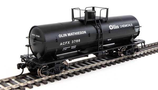 36 Ft Chemical Tank Car Olin Chemical-48014 : HO