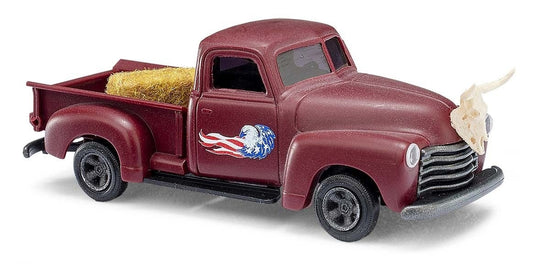 1950 Chevrolet Pickup Truck w/Steer Skull on hood - 48237 : HO