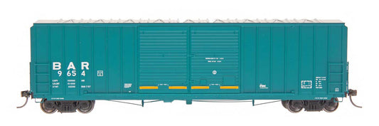 50' 5283 Cubic FT Double Door Boxcar Bangor & Aroostook Bar  - 48306 : HO