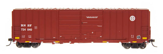 50' 5283 Cubic FT Double Door Boxcar Burlington Northern Santa Fe ATSF - 48318 : HO