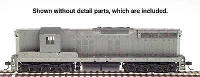 EMD SD9 Undecorated DCC Ready - 48700 : HO