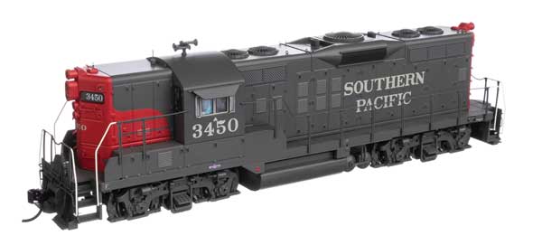 EMD GP9 Phase II Southern Pacific SP 3450 Freight Service DCC Ready - 49723 : HO