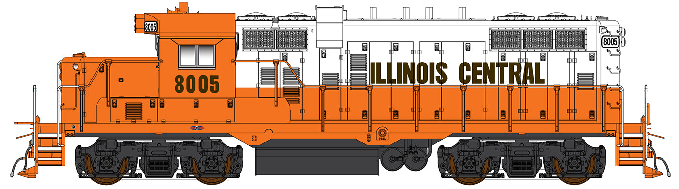 Paducah GP10 Illinois Central DCC & Sound #8005 - 49872S01 : HO