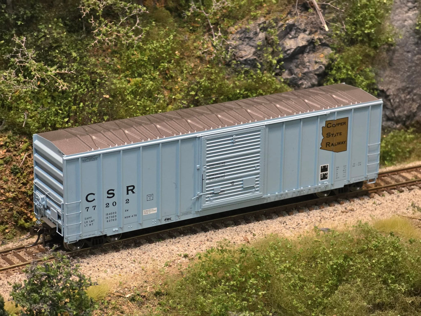 Copper State Railway Atlas FMC 5347 Box Car, CSR #77202 - HFB060001 : HO