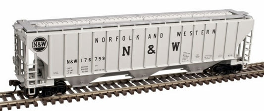 Thrall 4750 3-Bay Covered Hopper Norfolk & Western - 50002818 : N