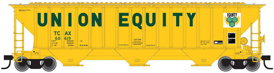 Thrall 4750 3-Bay Covered Hopper Union Equity TCAX - 50004721 : N