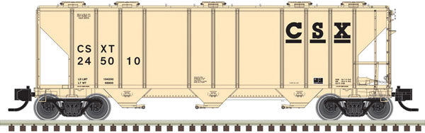PS-4000 3-Bay Covered Hopper CSX CSXT 245010  - 50005737 : N
