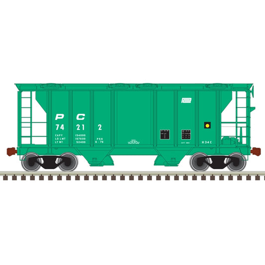 PS-2 2-Bay Covered Hopper Penn CentralPC 74212 - 50005894 : N