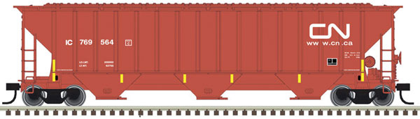 Thrall 4750 Covered Hopper Canadian National IC 769578 - 50005937 : N