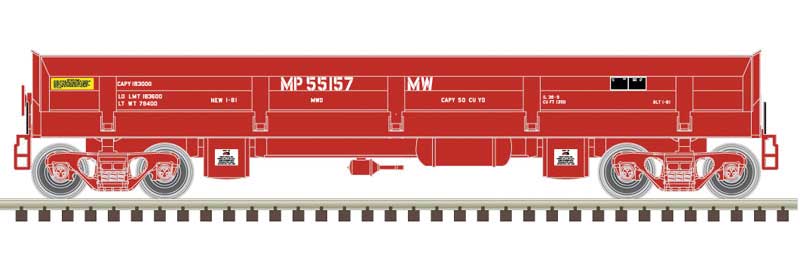 Difco Side Dump Car Missouri Pacific MP 55157 - 50006053 : N