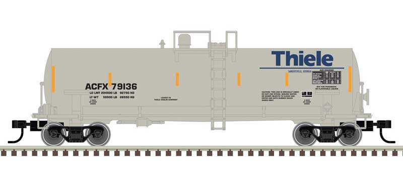 14000 Gal Kaolin Tank Car Thiele-50006162 : N