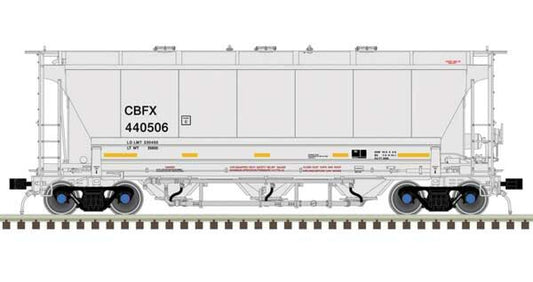 Trinity 3230 Pressure Differential PD 3-Bay Covered Hopper - CIT Group-50006224 : N