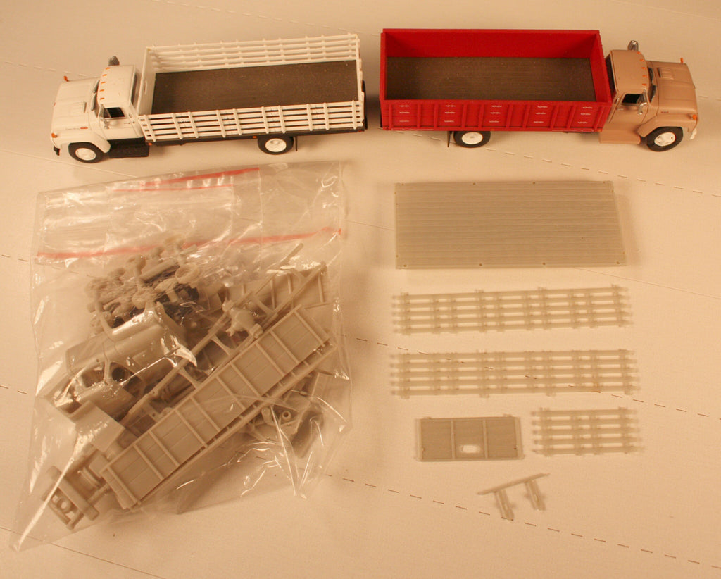 HO Stake and Grain Bed Truck Kit (undecorated) - 50604 : HO