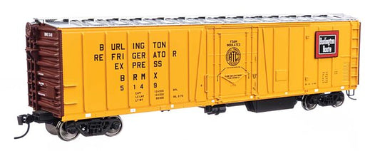 50' AAR Mechanical Refrigerator Car - Ready-to-Run -- Chicago, Burlington & Quincy #5149 - 3781 : HO