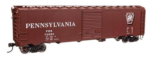 50' AAR Single Door Boxcar - Ready to Run -- Pennsylvania Railroad #72992 - 46528 : HO