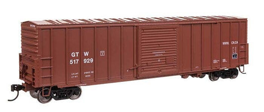 50' ACF Exterior Post Dreadnaught End Plate B Boxcar -- Grand Trunk Western #517944 - 46042 : HO
