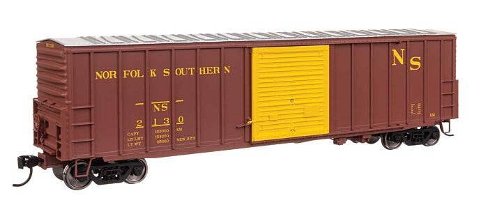 50' ACF Exterior Post Dreadnaught End Plate B Boxcar -- Norfolk Southern #2114 - 46045 : HO