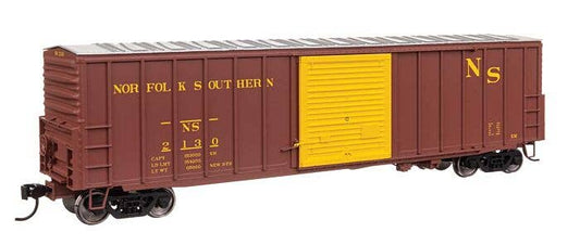 50' ACF Exterior Post Dreadnaught End Plate B Boxcar -- Norfolk Southern #2130 - 46046 : HO