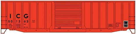 50' Exterior-Post Modern Boxcar - Kit -- Illinois Central Gulf #501362 - 81882 : HO