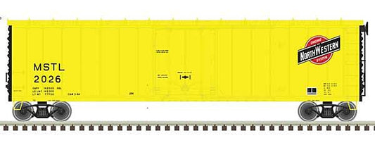 50' Plug-Door Boxcar - Ready to Run - Master(R) -- Chicago North Western (MSTL) #2024 - 20007025 : HO