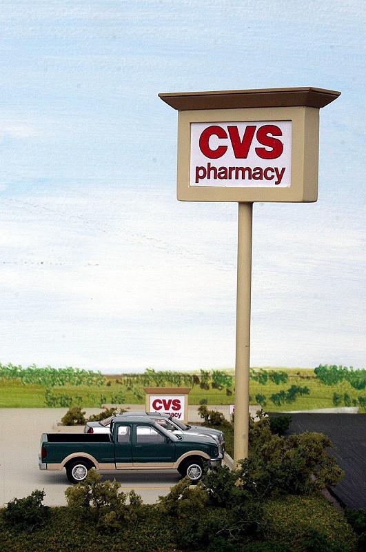 CVS Street Sign Kit - CVSSK1 : HO