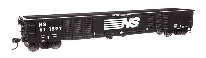 53' Corrugated-Side Gondola - Ready To Run -- Norfolk Southern #611597 - 6083 : HO