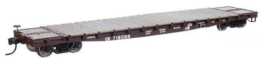 53' GSC Flatcar Conrail CR 716066 - 6607 : HO